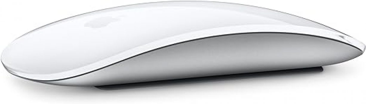 Apple Magic Mouse: Bluetooth, wiederaufladbar. Kompatibel mit Mac oder iPad; Weiß, Multi-Touch Oberfläche