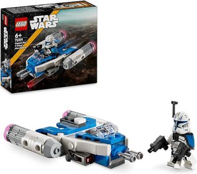 LEGO Star Wars Captain Rex Y-Wing Microfighter, baubares Spielzeug-Sternenschiff Steinen zum Sammeln, Geschenkidee für Jungen und Mädchen ab 6 Jahren 75391