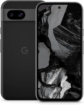 Google Pixel 8a: smartphone Android sbloccato con innovativa fotocamera Pixel, batteria con 24 ore di autonomia e sicurezza avanzata - Nero ossidiana, 256GB
