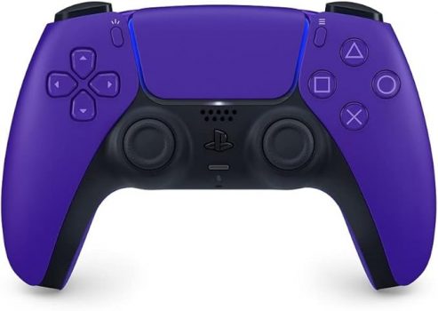 PlayStation 5 - Mando inalámbrico DualSense Galactic Purple - Exclusivo para PS5