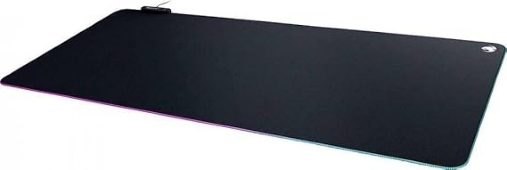 Roccat Sense AIMO XXL Gaming Mauspad - LED Beleuchtung, Höchstmaß an Präzision, gummierte Unterseite, (900 mm x 400 mm x 3,5 mm), schwarz ROC-13-371 Schwarz + AIMO