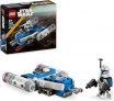 LEGO Star Wars Captain Rex Y-Wing Microfighter, baubares Spielzeug-Sternenschiff Steinen zum Sammeln, Geschenkidee für Jungen und Mädchen ab 6 Jahren 75391