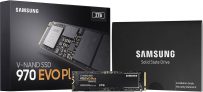 Samsung 970 EVO Plus 2 TB PCIe NVMe M.2 (2280) Internal Solid State Drive (SSD) (MZ-V7S2T0) , Black