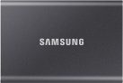 Samsung Portable SSD T7, 2 TB, USB 3.2 Gen.2, 1.050 MB/s Lesen, 1.000 MB/s Schreiben, Externe SSD Festplatte für Mac, PC, Smartphone und Spielkonsole, Grau, MU-PC2T0T/WW